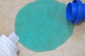 remove laundry detergent from carpet
