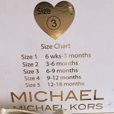 Michael Kors Baby Girl Shoes Nwt