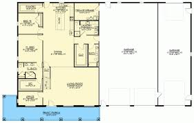 Barndominium House Plan With Drive