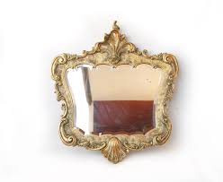 Vintage Mirror Large Gilded Wood Mirror