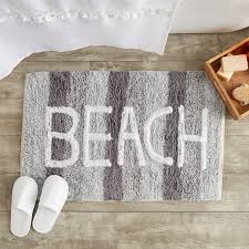 non slip bath mat beach bathroom rug