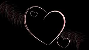 black love heart 7020448