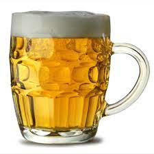 Traditional Glass Pint Tankards At