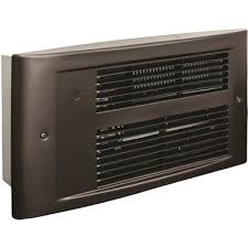 Electric Wall Heater In Oiled Bronze
