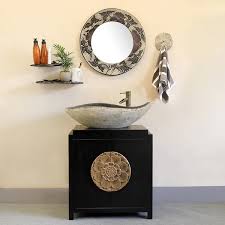 Vessel sinks work well with small bathrooms, especially when you can convert a tiny surface into an impromptu vanity that fits perfectly in a tiny space. Cqmubjthtn8gom