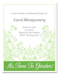 Retirement Celebration Invitation Retirement Party Invitation