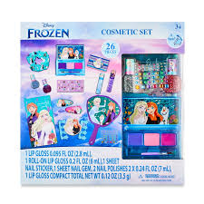 disney frozen 26 piece kid s cosmetic gift set size large 11 inch x h 11 inchx d 1 5 inch