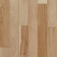 All four layers of wood are glued together to create a plank with 14mm thickness. Bellawood 3 4 In X 4 In Natural Hickory Solid Hardwood Flooring Ll Flooring