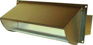 range exhaust wall vents and roof vents