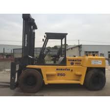 Fork lifter & chen pulley services. Komatsu 25ton Used Forklift For Sale With High Quality In Low Price Global Sources