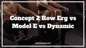 concept 2 row erg model e and dynamic