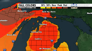 Northern Michigan Fall Color Map 2019 Last Chance For Peak