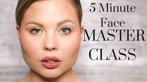 5 minute face makeup tutorial easy