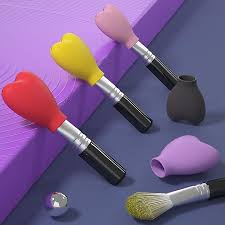 silicone makeup brush covers for