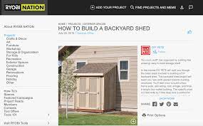 how to build a lean to shed