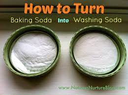 how to make washing soda if you can t