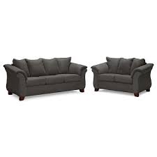 Adrian Graphite Upholstery 2 Pc Living