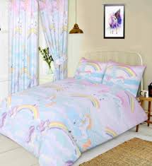 unicorn curtains 66 x72 with matching