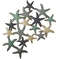 Whole Layered Starfish Wall Decor