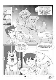 Lady dog porn comic