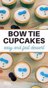 baby boy bow tie cupcake recipe