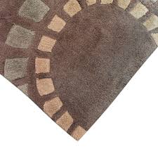 barrel sunburst patterned area rug