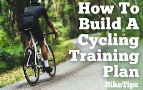 how to build a cycling training plan