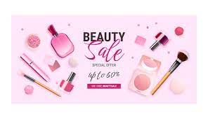 cosmetics banner free vectors