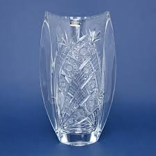 Crystal Hand Cut Vase Orbit 305 Mm