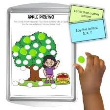 apple picking alphabet learning games