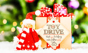 holiday toy drives to help give back in
