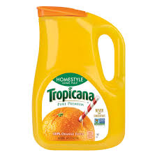 100 pure orange juice