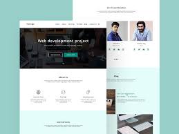 web development homepage web design