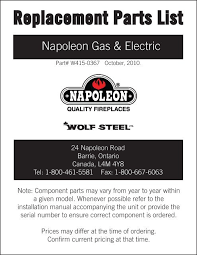 Napoleon Gas Amp Electric Hearth