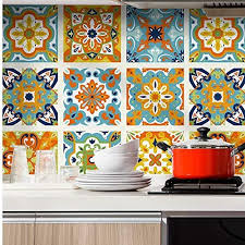 Mix & match this shirt with other items to create an avatar that is unique to you! Haokhome 96006 1 Morocco Tiles Peel And Stick Wallpaper Removable Orange Blue White Kitchen Backsplash Bathroom 17 7in X 9 8ft Contactpaper Amazon Com