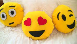 These pillows emojis are the perfect way to say i love you. Diy Emoji Pillows 2 No Sew And Sew Glue Method With Pictures