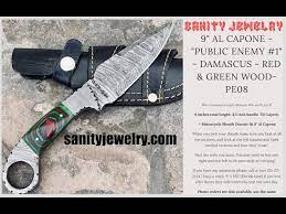 sanity knives al capone knife review