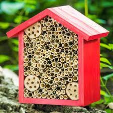 Bee Nesting House 1 Per Package Garden Essentials