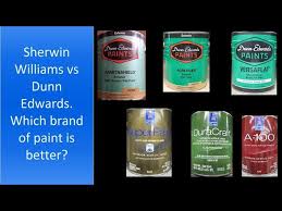 Sherwin Williams Vs Dunn Edwards Which