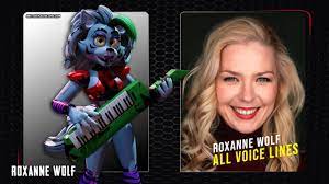 Fnaf Security Breach Roxanne Wolf All Voice Lines With Subtitle - YouTube