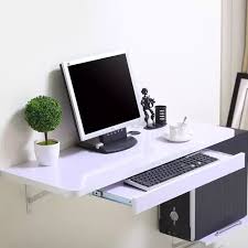 If your work involves a desktop, then an executive desk or a computer desk will work for you. Simple Home Desktop Computer Desk Simple Small Apartment New Space Saving Wall Table Desktop Computer Desk Small Computer Desk Computer Desk Design