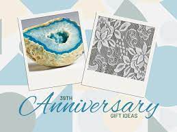 39th anniversary gift ideas for husband