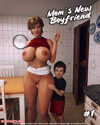 ✅️ Porn comic Moms New Boyfriend. Chapter 1. Daval3D Sex comic hot brunette  milf ✅️ 