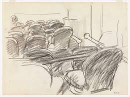 From wikimedia commons, the free media repository. Edward Hopper Study For New York Movie Palace Theatre Whitney Museum Of American Art