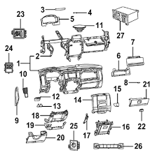 dodge truck interior parts mopar