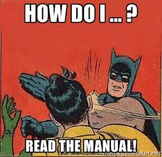 read the manual