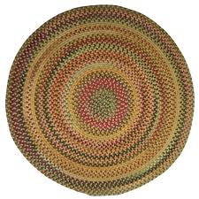 round bear creek braided rug wheat