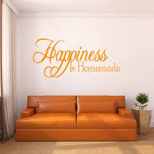Happiness Is Homemade Family Wall Sticker