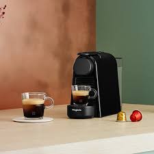 essenza mini grey coffee machine milk