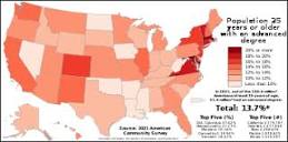 List of U.S. states and territories by educational attainment ...